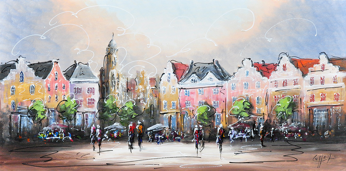 Caspar van Houten + Waar het plein verhalen fluistert